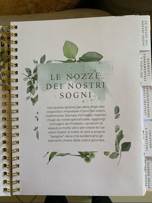 Quaderno per organizzare il matrimonio 3