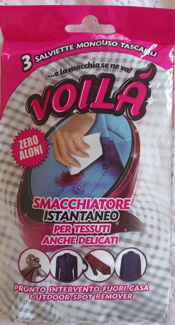 Cosa non consiglio: smacchiatore instantaneo 1