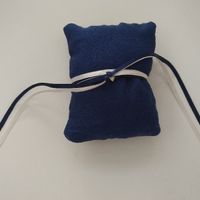 Cuscino porta fedi handmade - 1