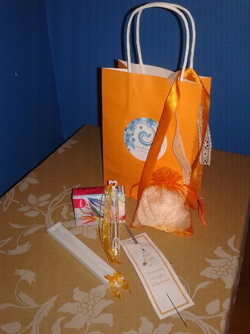 Wedding bag in preparazione - 2