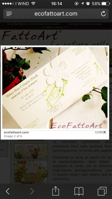 Partecipazioni tema piante - 2