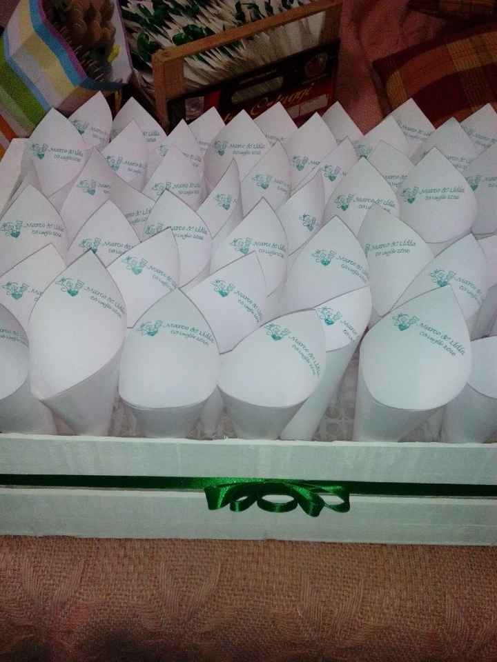 Coni riso, dove metterli? - 1