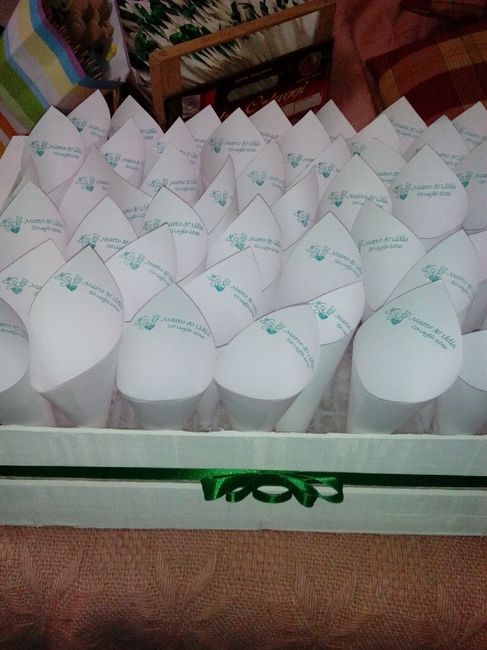 Coni riso, dove metterli? - 1