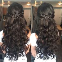 Capelli semiraccolti Napoli - 2