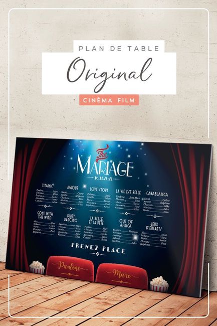 Matrimonio tema cinema 🍿 3