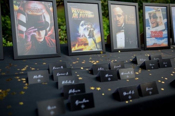 Matrimonio tema cinema 🍿 6