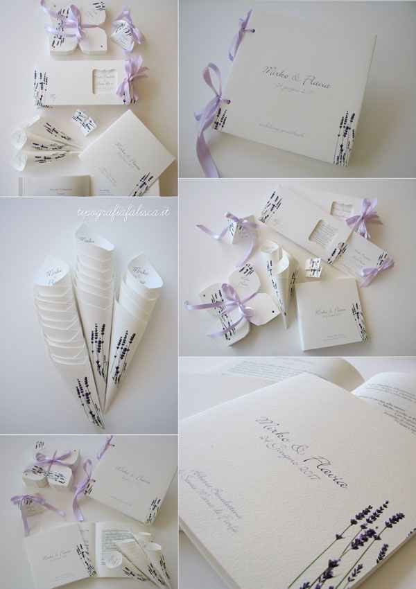 Tema lavanda e fiori di campo - 3