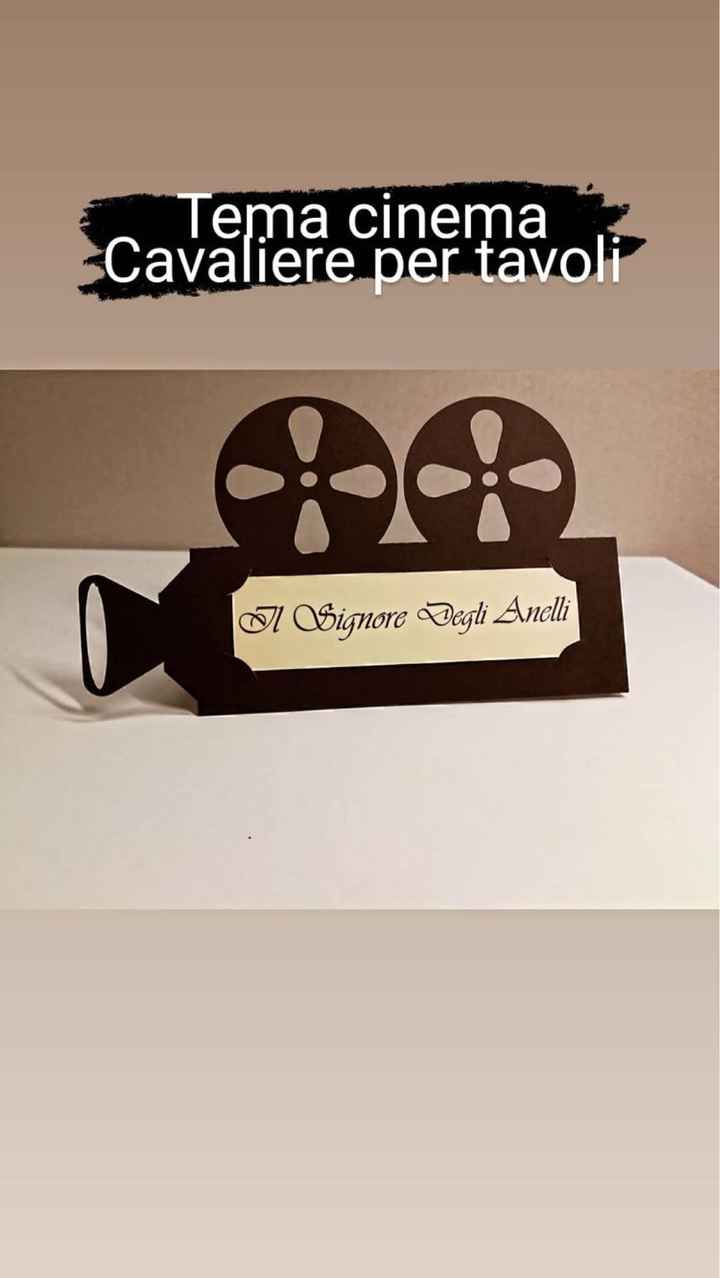 Matrimonio tema cinema 🍿 - 4
