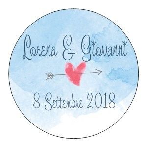 Adesivo sposa/sposo