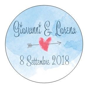 Adesivo sposo/sposa