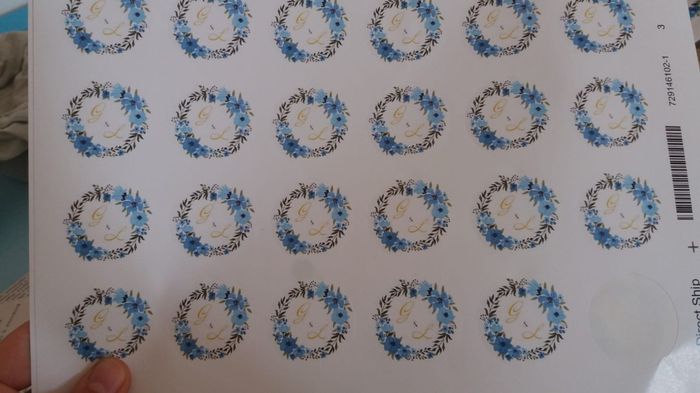 Adesivi da Vistaprint