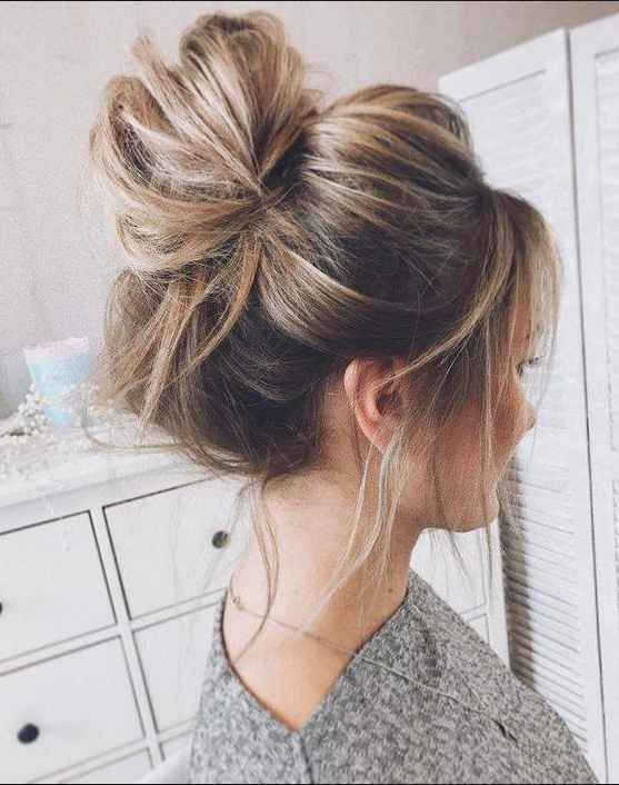 messy bun