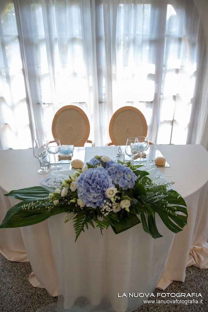 tavolo sposi