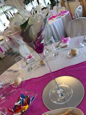 allestimento tavolo 8