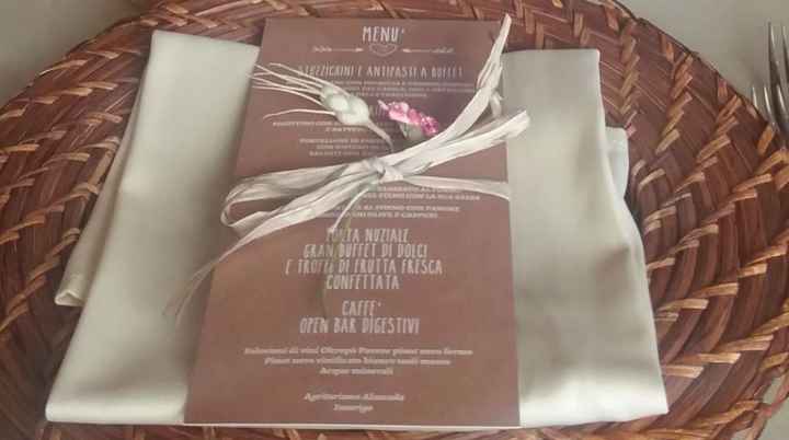 Menù rustico