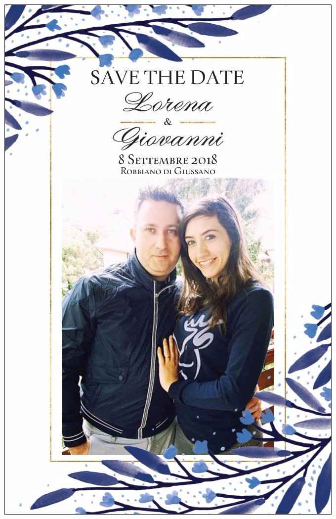 Save the Date, meno 1 anno!