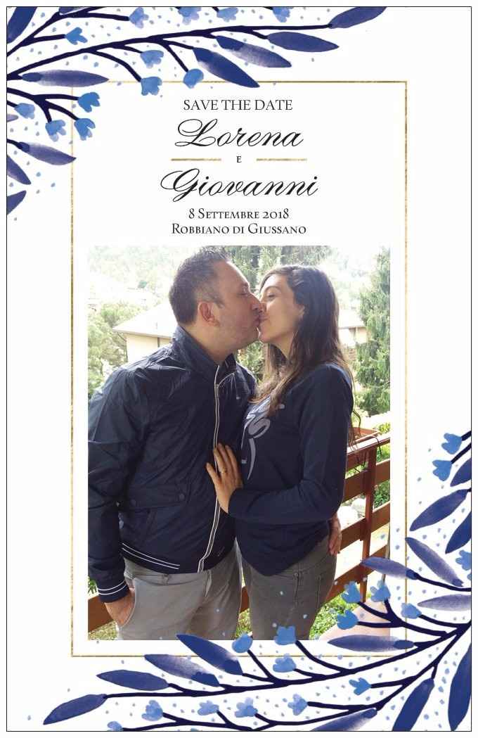 Save the Date, meno 1 anno! (2)