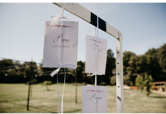 Tableau de mariage 20