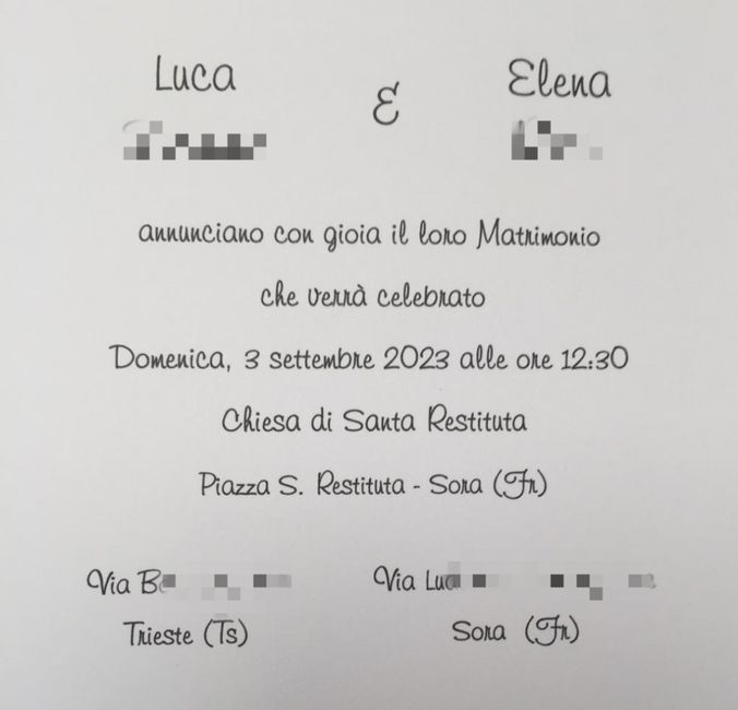 Tirate fuori i vostri inviti 🥰 8