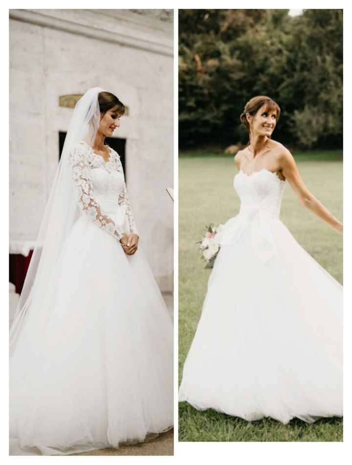 Per il vostro abito avete optato per un abito a maniche lunghe, senza maniche o manica corta? - 1