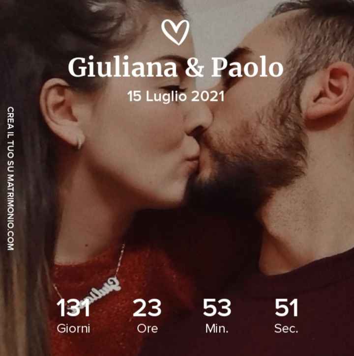 Wedding countdown👰🤵🏻❤️ - 1
