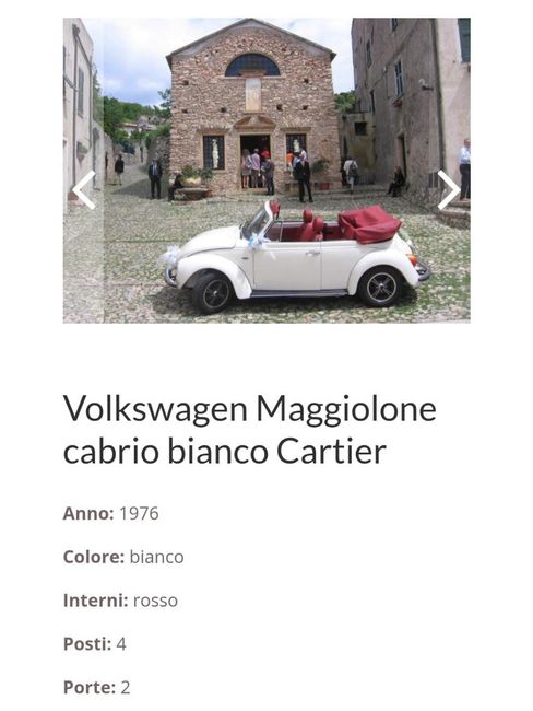 Macchina per il matrimonio - 1