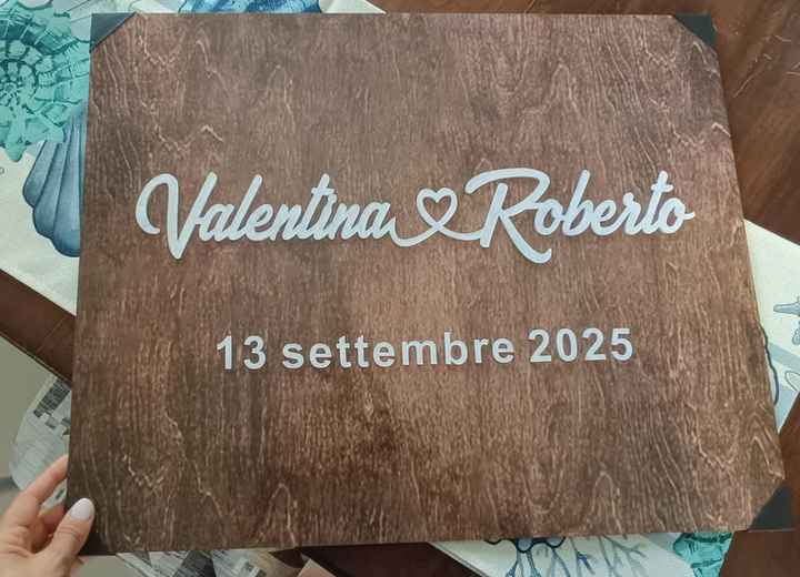 Cartello "benvenuti al nostro matrimonio" - 1