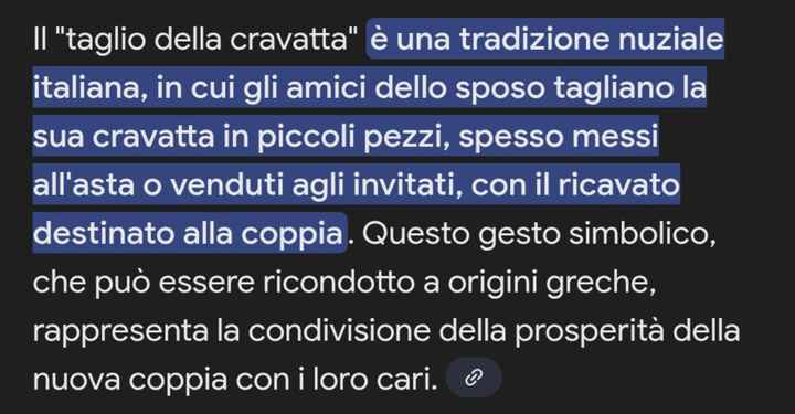 Taglio della cravatta - 1