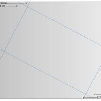 Modello per partecipazioni origami