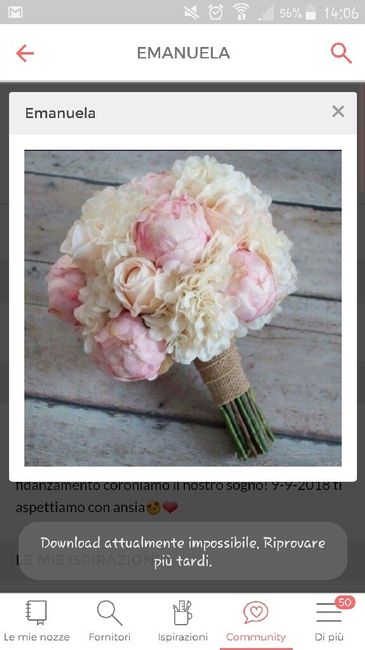 Bouquet a cascata con orchidee - 1