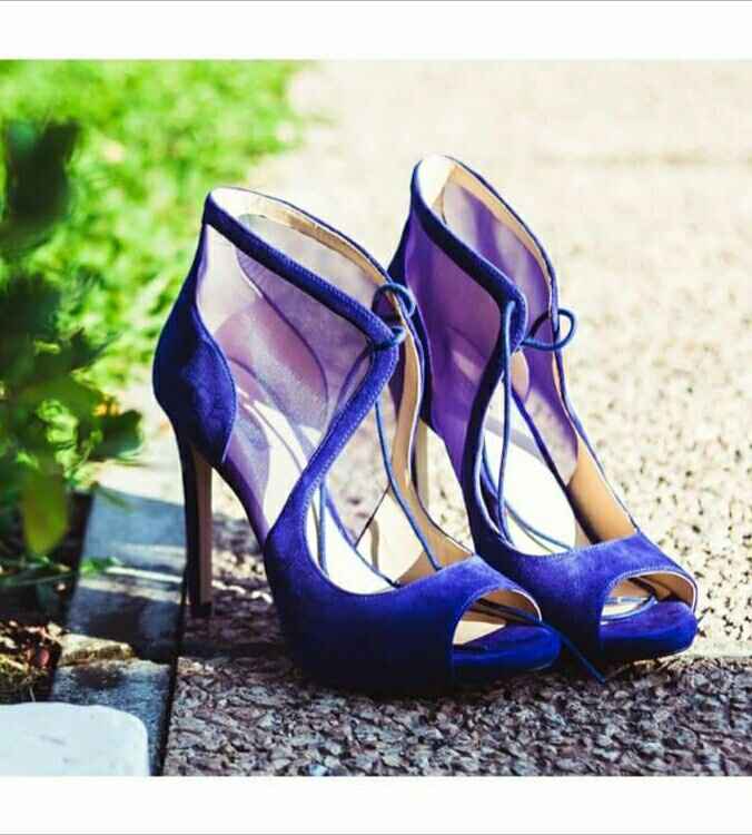 Scarpe blu - 1