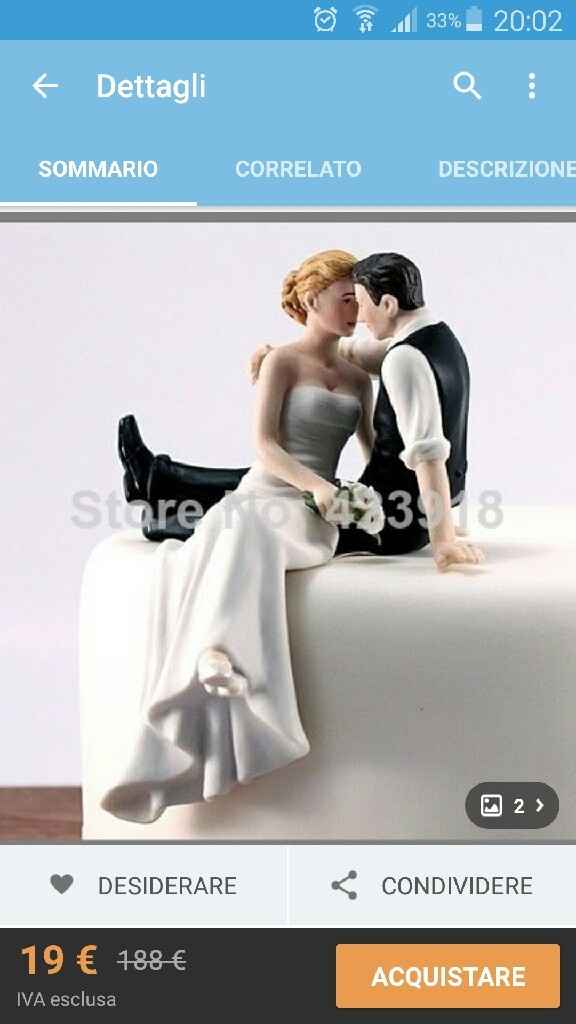 Cake topper costo? in zona gallarate-varese- milano - 3