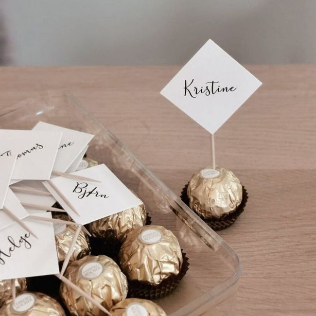 Segnaposto matrimonio 6