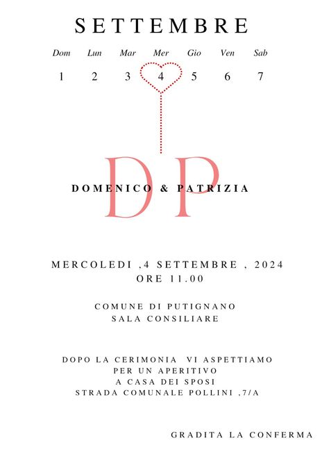 save the date fai da te 2