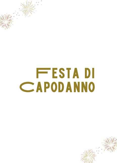 Idee partecipazione matrimonio capodanno 7