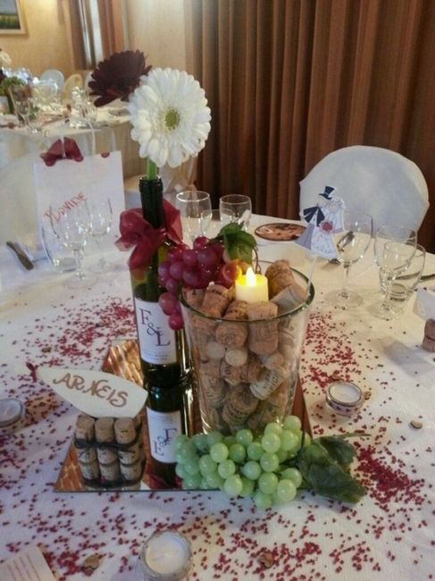Matrimonio tema vino - 7