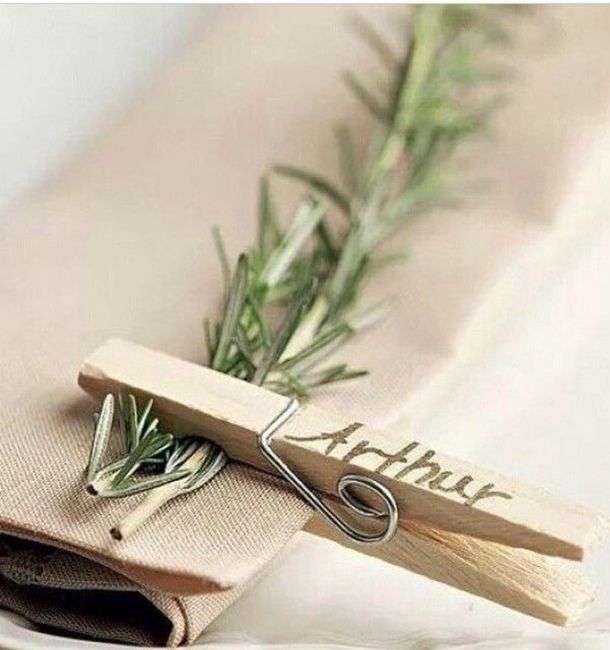 Idee segnaposto/fermatovagliolo 2