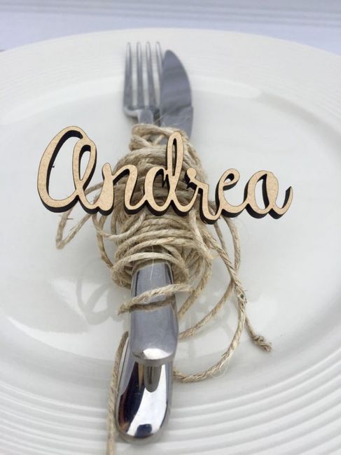 Idee segnaposto/fermatovagliolo 15