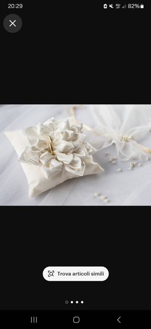 Cuscinetto per fedi nuziali 4