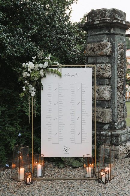 Idee per tableau mariage elegante tavoli imperiali - 1