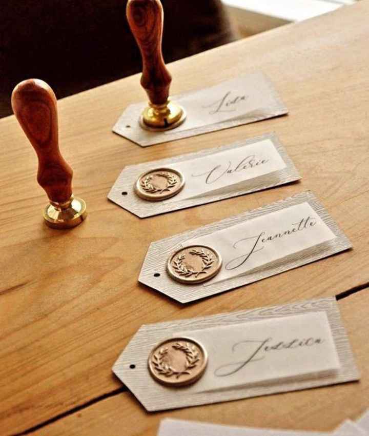 Idee segnaposto - 2