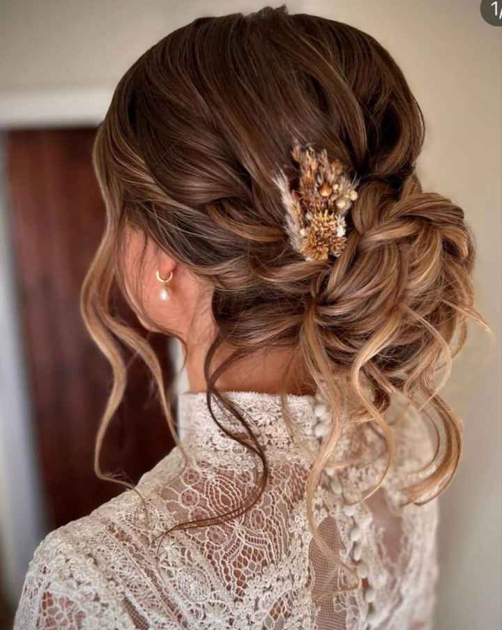 Treccia con capelli ricci? - 1
