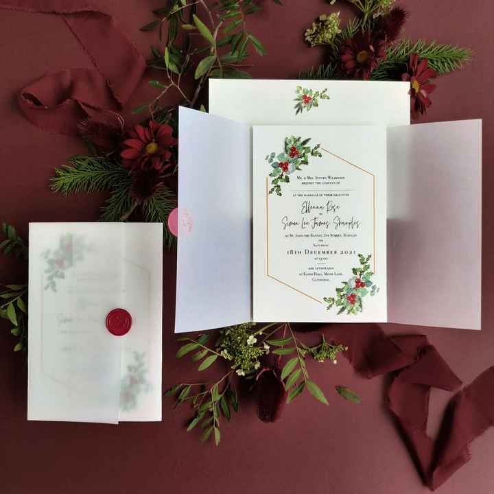 Idee partecipazione matrimonio capodanno - 1