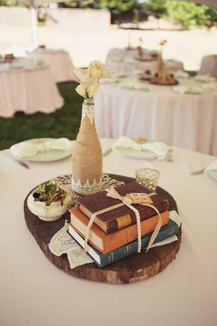 Centri tavola fai da te stile vintage - 3