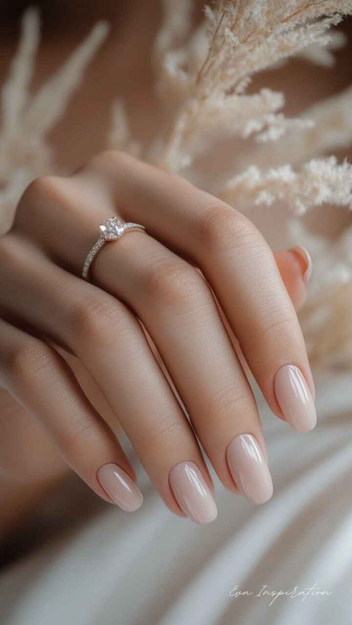 Idee per manicure da sposa? Elegante ma non esagerata 💅💍 - 5