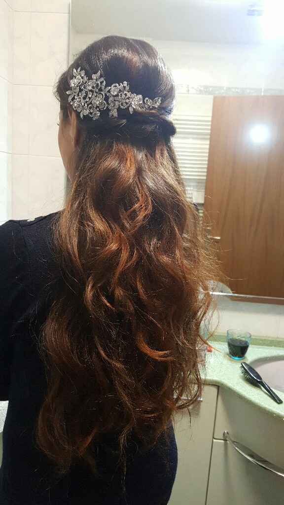 La mia prova trucco e capelli che ne dite ? - 3