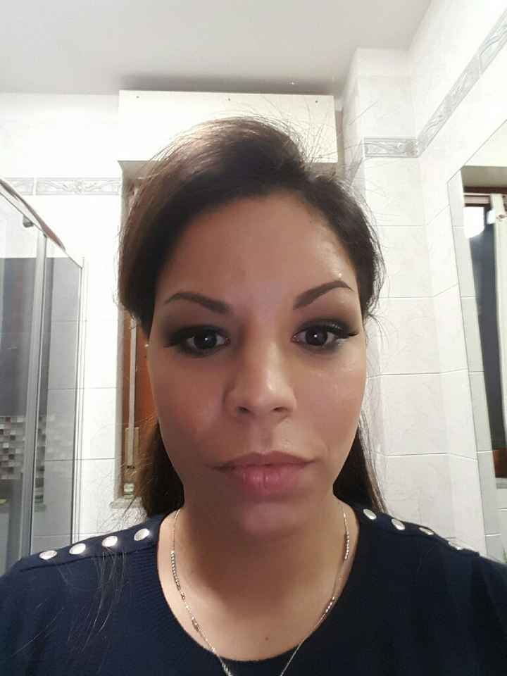 La mia prova trucco e capelli che ne dite ? - 4