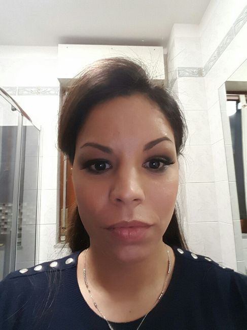 La mia prova trucco e capelli che ne dite ? - 4