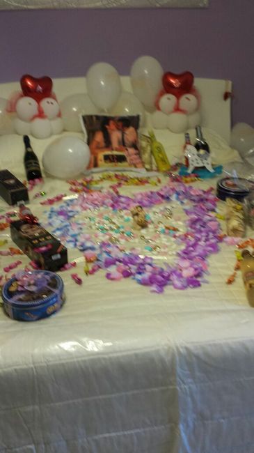 Letto della mia amica fatto 