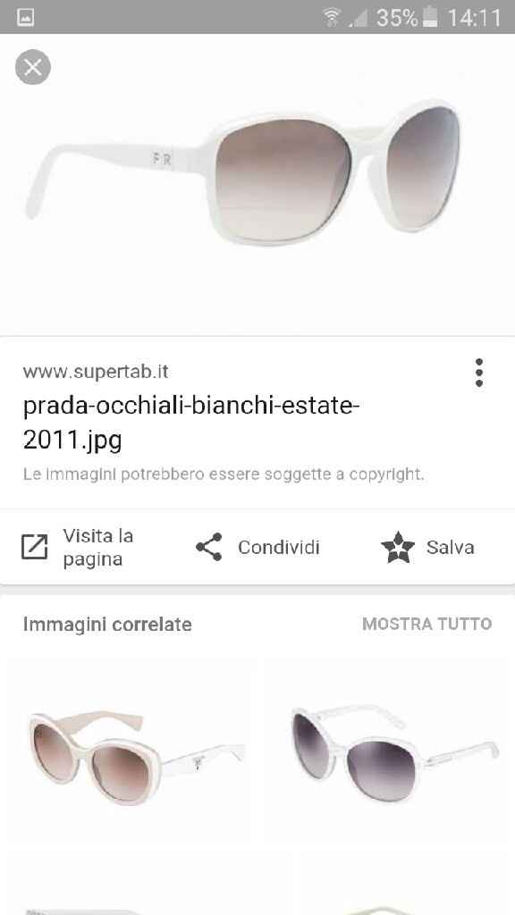 Occhiali da sole per la sposa: si o no? - 3